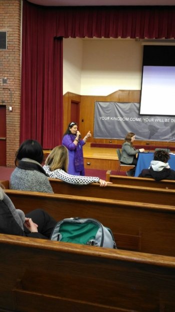 UN Headquarters New York attending CSW-61